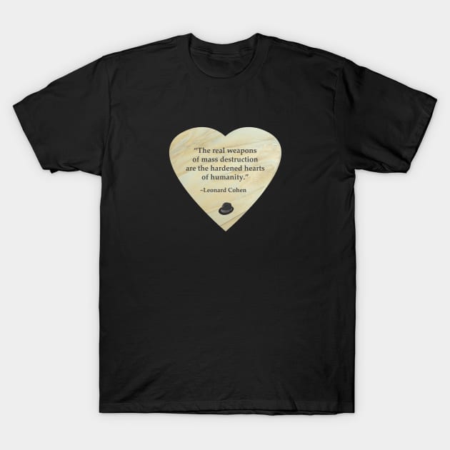 Hardened Hearts T-Shirt by shotsfromthehip